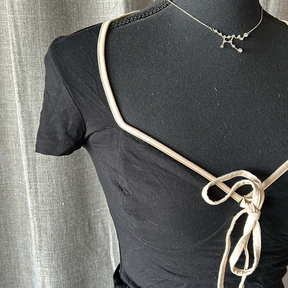 Black and Cream Tiger Mist Blouse - Picture 2 of 3